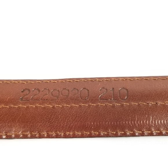 Polo Ralph Lauren cognac alligator belt - Picture 6 of 8